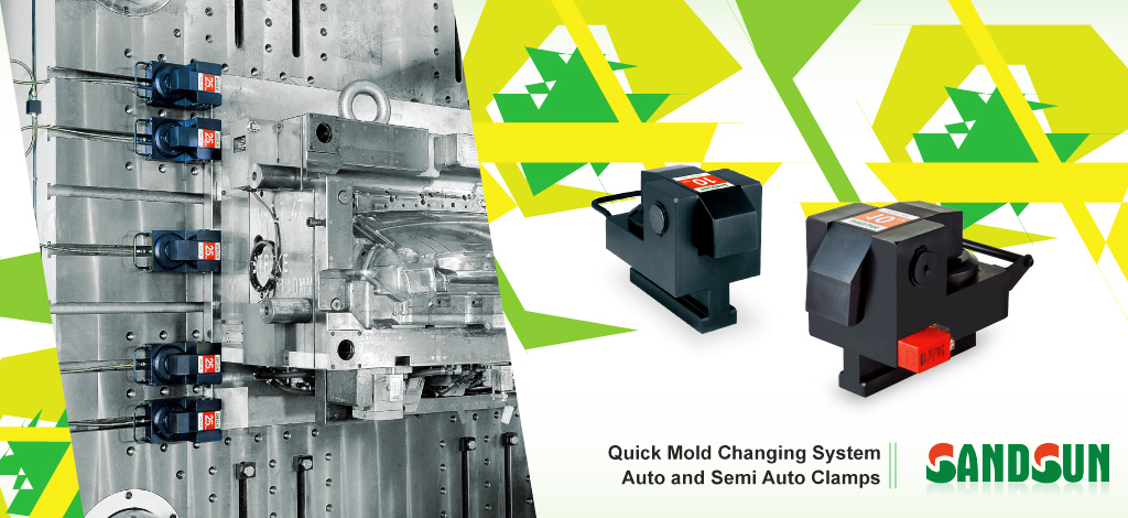Sandsun quick mold change systems